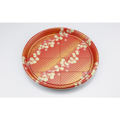 【蓋付き】SF丸浅桶35(京うたげ) 【本体10枚・蓋10枚セット】